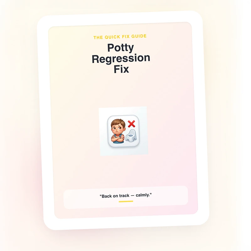 Guide: Potty Regression Fix